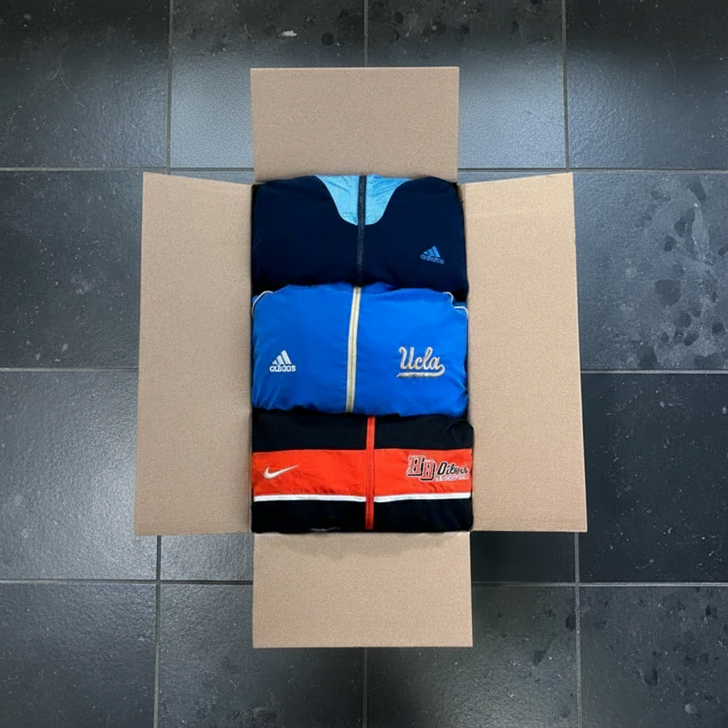 10x BRANDED NYLON JACKETS GRADE B